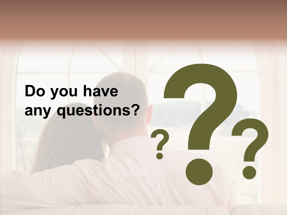 Wait Morning Girl PowerPoint Template