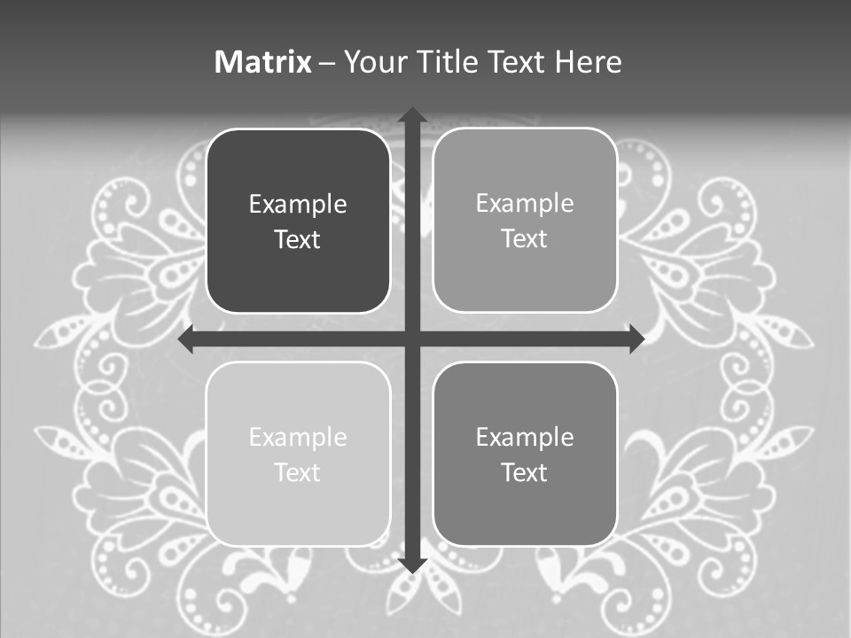 Traditions Shape Border PowerPoint Template