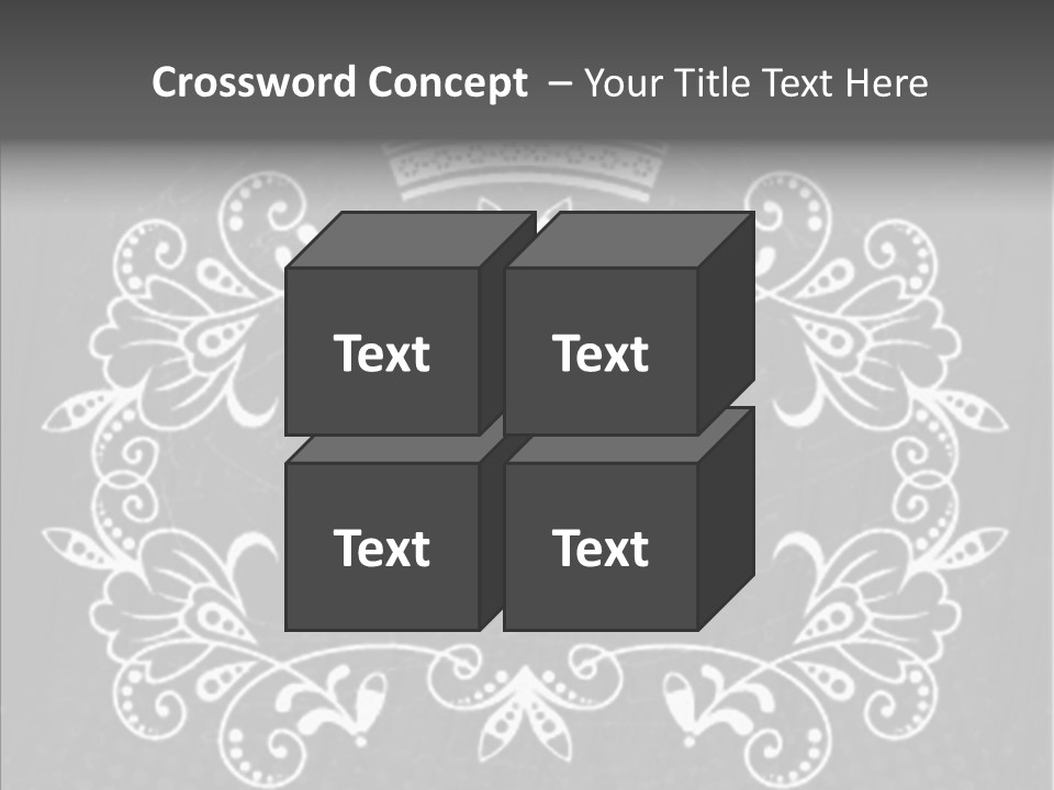 Traditions Shape Border PowerPoint Template