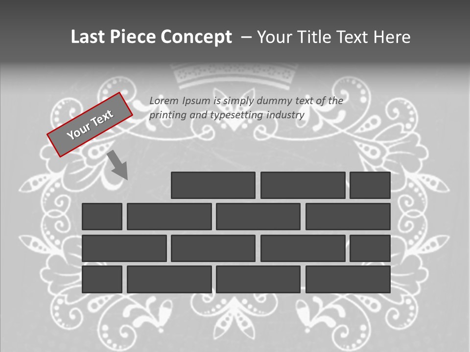 Traditions Shape Border PowerPoint Template