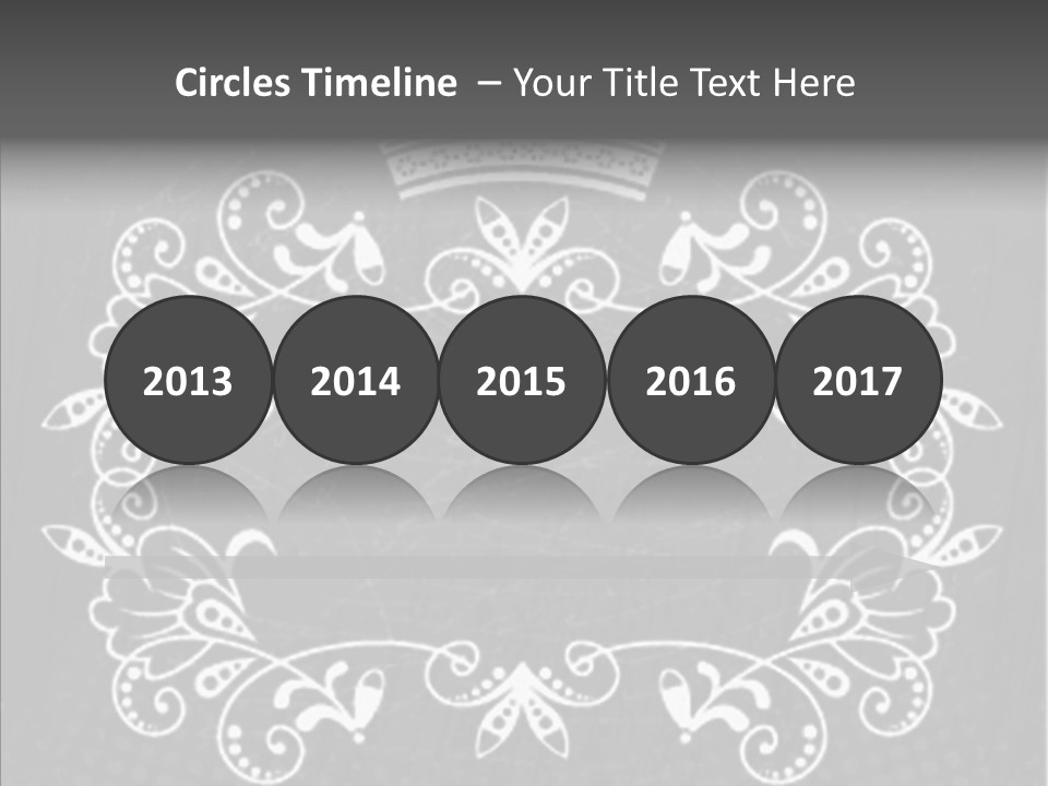 Traditions Shape Border PowerPoint Template
