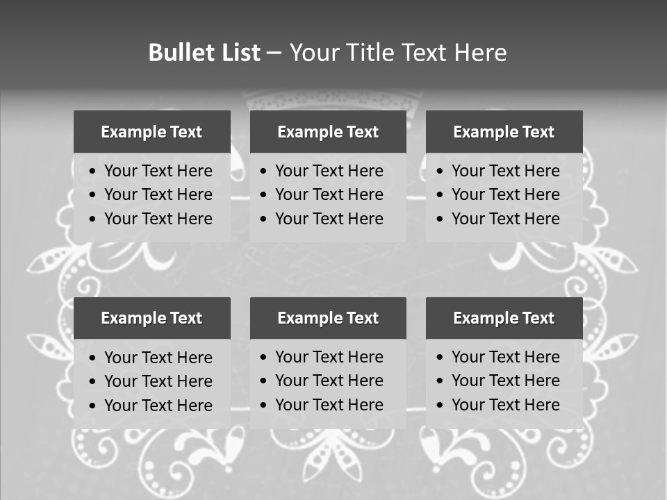 Traditions Shape Border PowerPoint Template