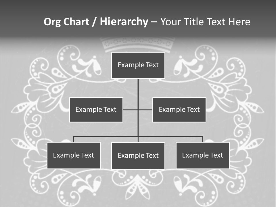 Traditions Shape Border PowerPoint Template