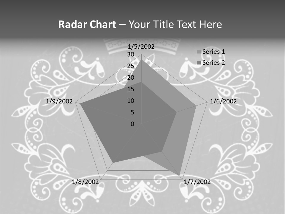 Traditions Shape Border PowerPoint Template