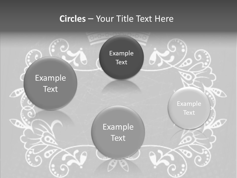 Traditions Shape Border PowerPoint Template