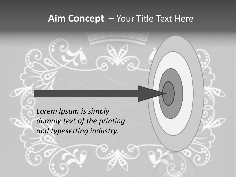 Traditions Shape Border PowerPoint Template