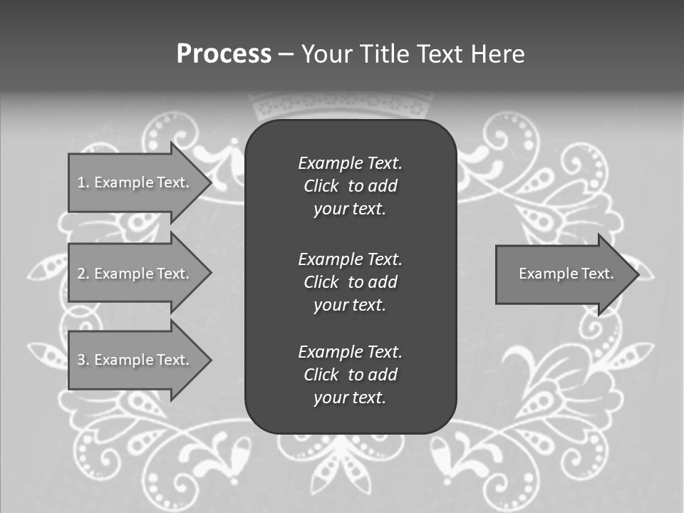 Traditions Shape Border PowerPoint Template
