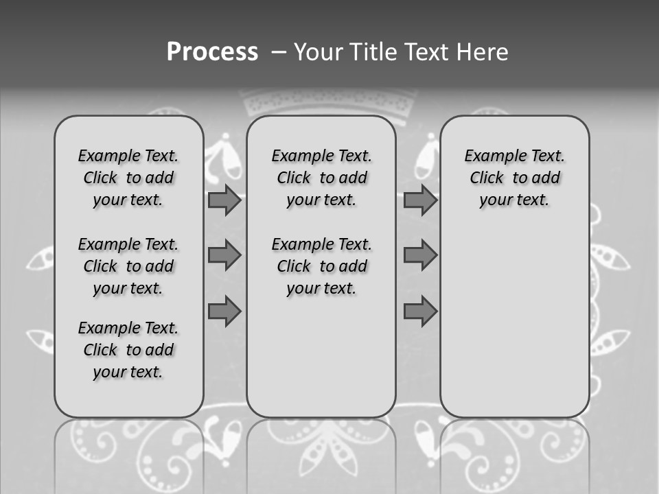Traditions Shape Border PowerPoint Template