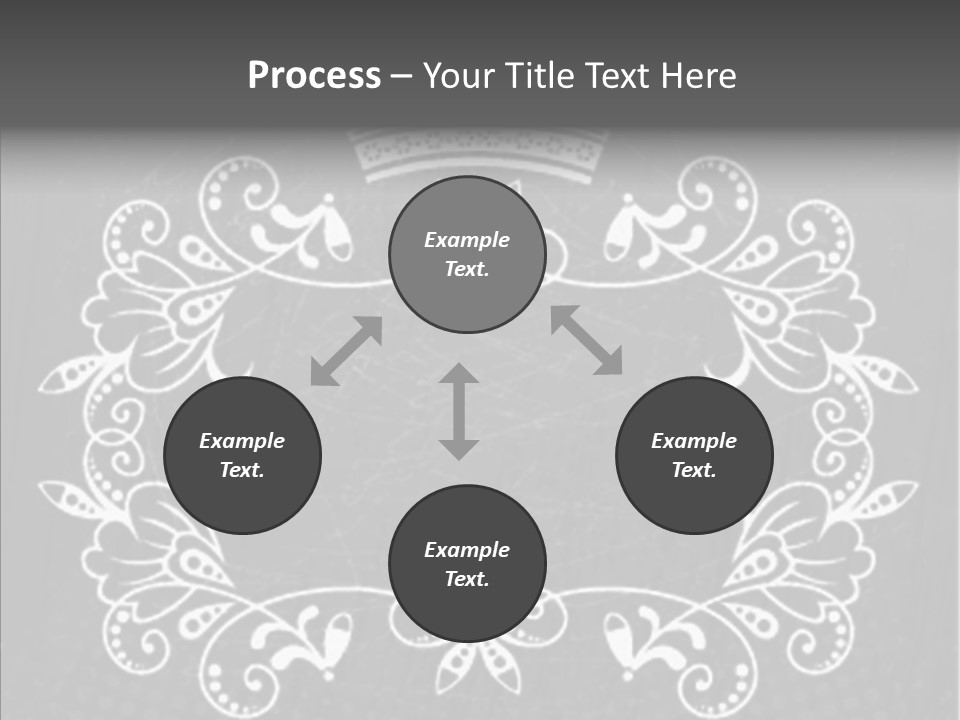 Traditions Shape Border PowerPoint Template