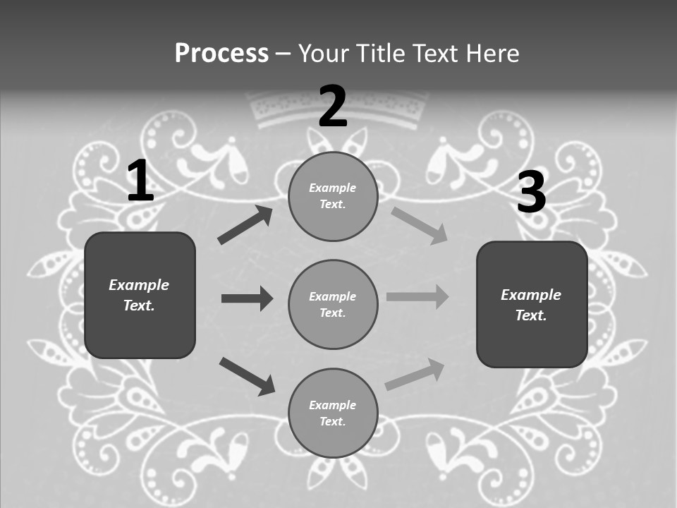 Traditions Shape Border PowerPoint Template