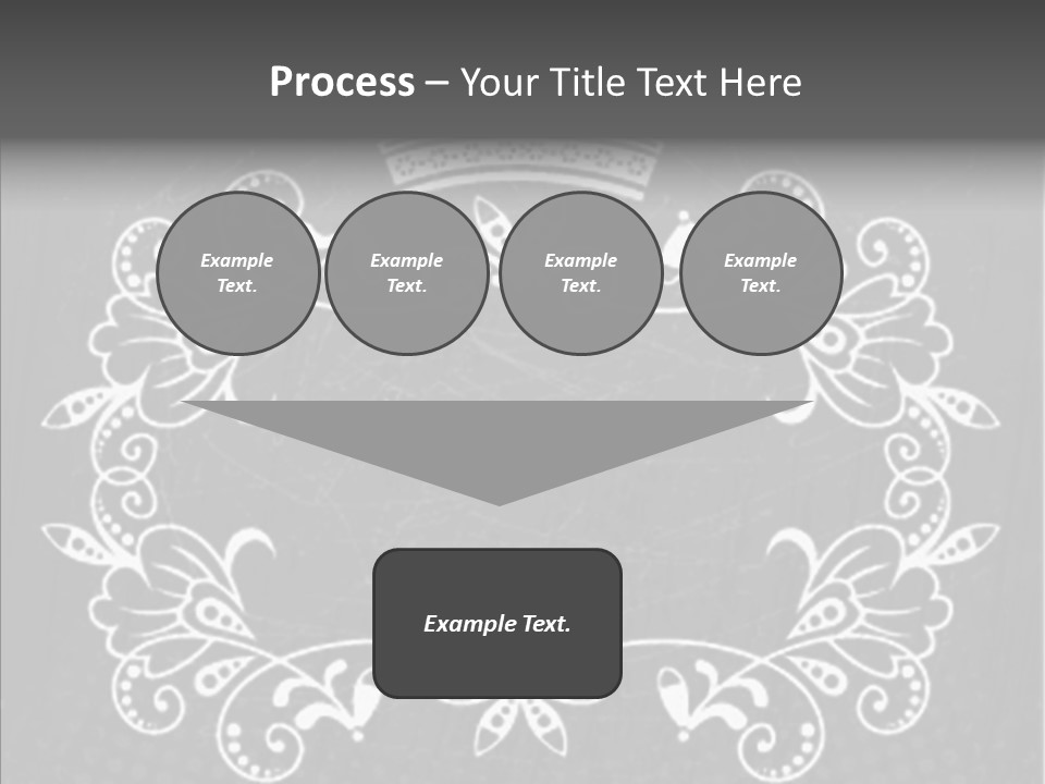 Traditions Shape Border PowerPoint Template