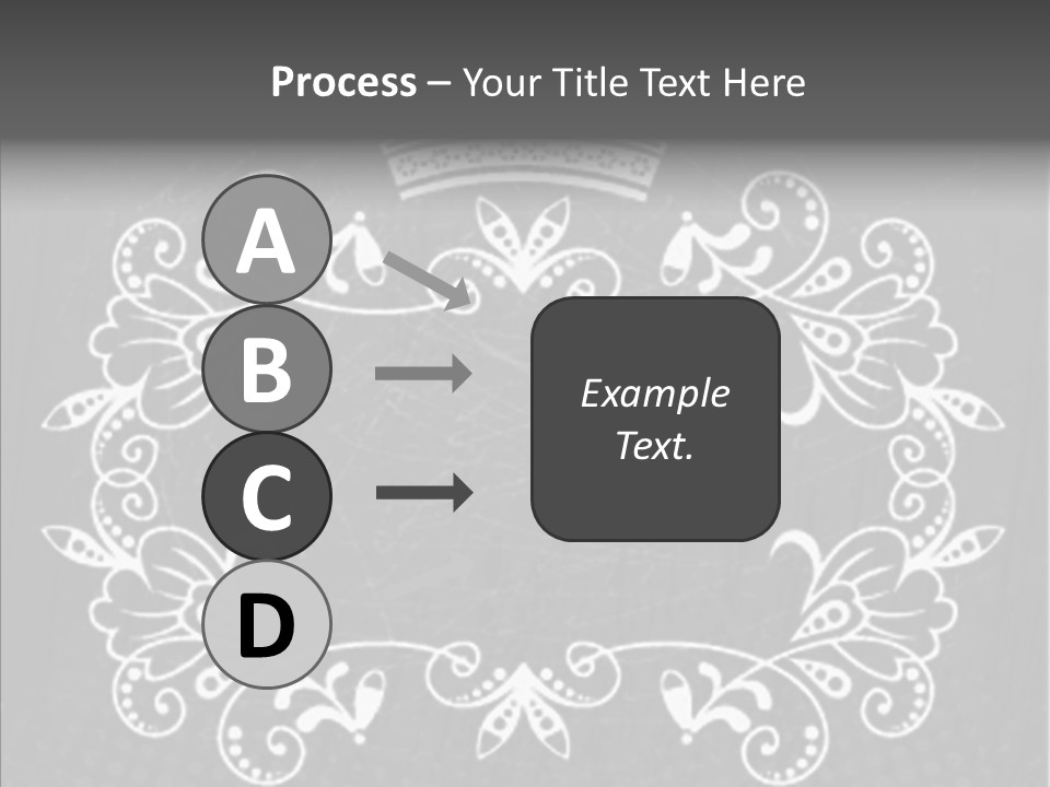Traditions Shape Border PowerPoint Template