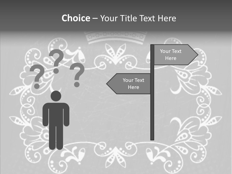 Traditions Shape Border PowerPoint Template