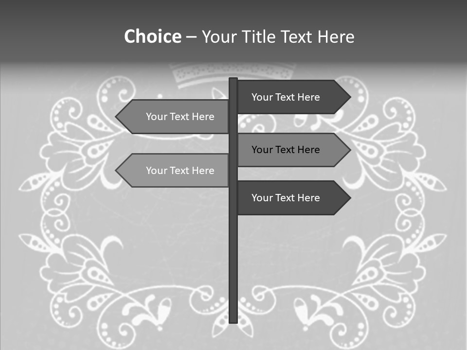 Traditions Shape Border PowerPoint Template