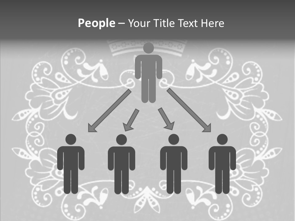 Traditions Shape Border PowerPoint Template