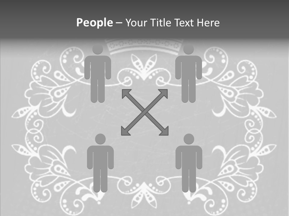 Traditions Shape Border PowerPoint Template