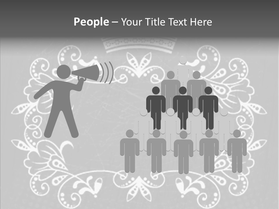 Traditions Shape Border PowerPoint Template