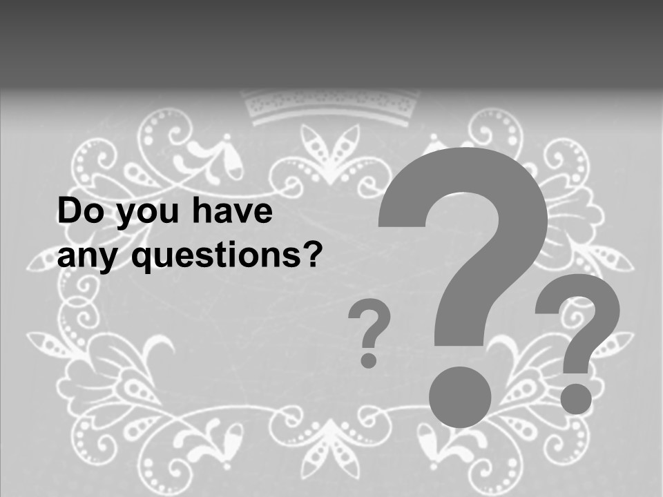 Traditions Shape Border PowerPoint Template