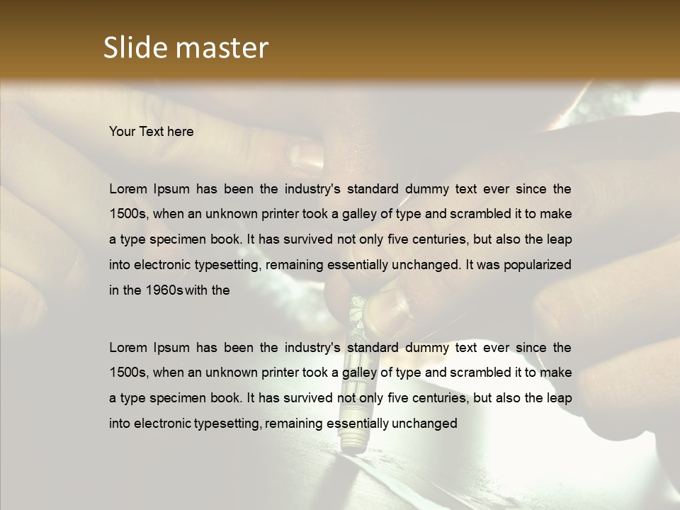 Mirror Front Speed PowerPoint Template