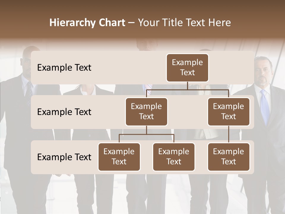Office Walking PowerPoint Template