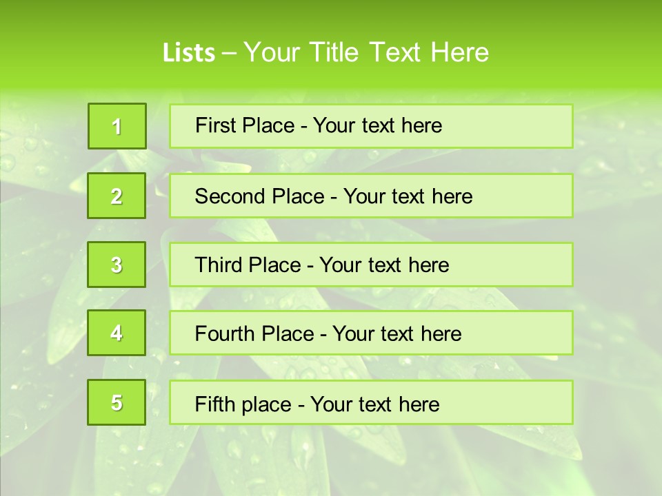 Blades Farm Clean PowerPoint Template