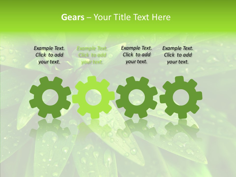 Blades Farm Clean PowerPoint Template