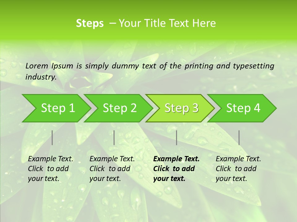 Blades Farm Clean PowerPoint Template