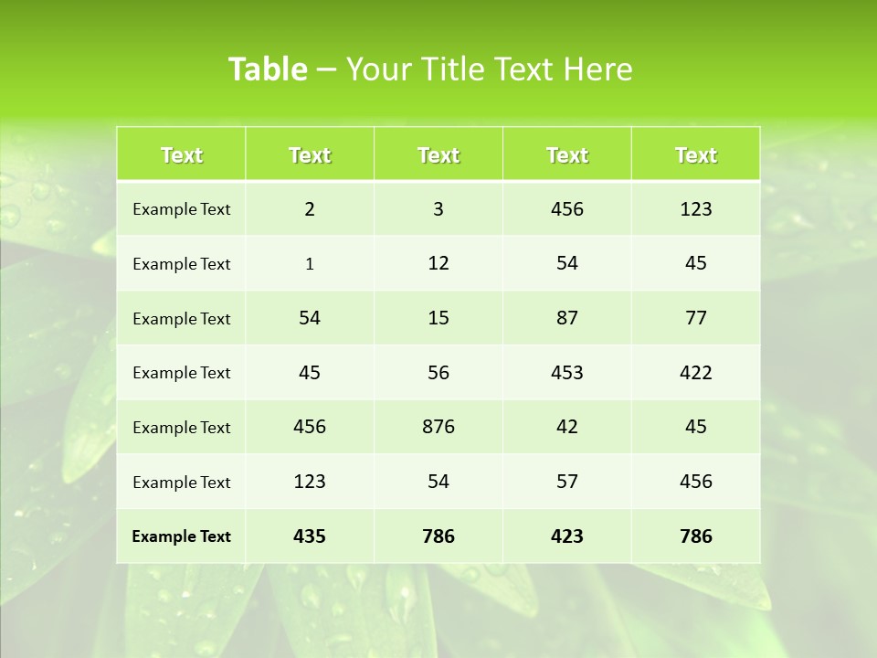 Blades Farm Clean PowerPoint Template