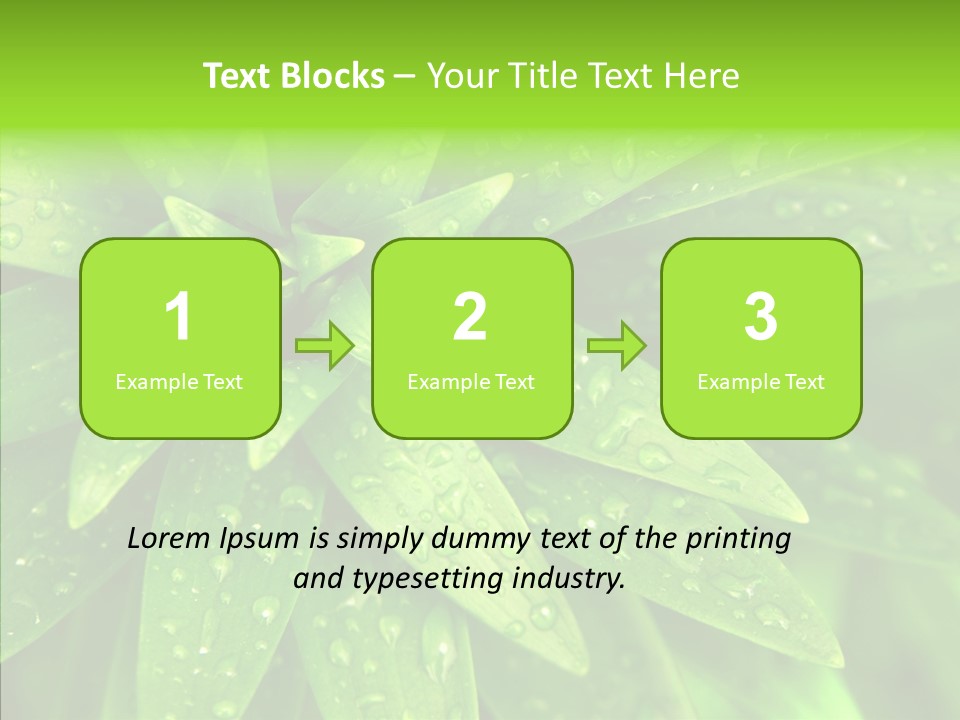 Blades Farm Clean PowerPoint Template