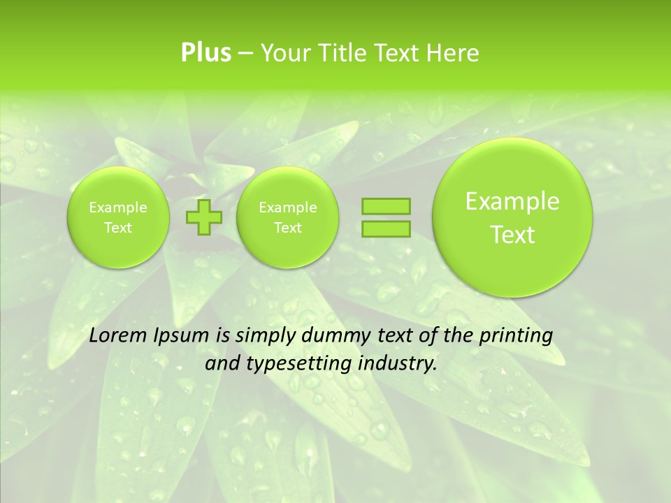 Blades Farm Clean PowerPoint Template