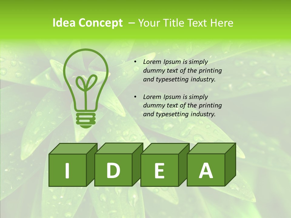 Blades Farm Clean PowerPoint Template