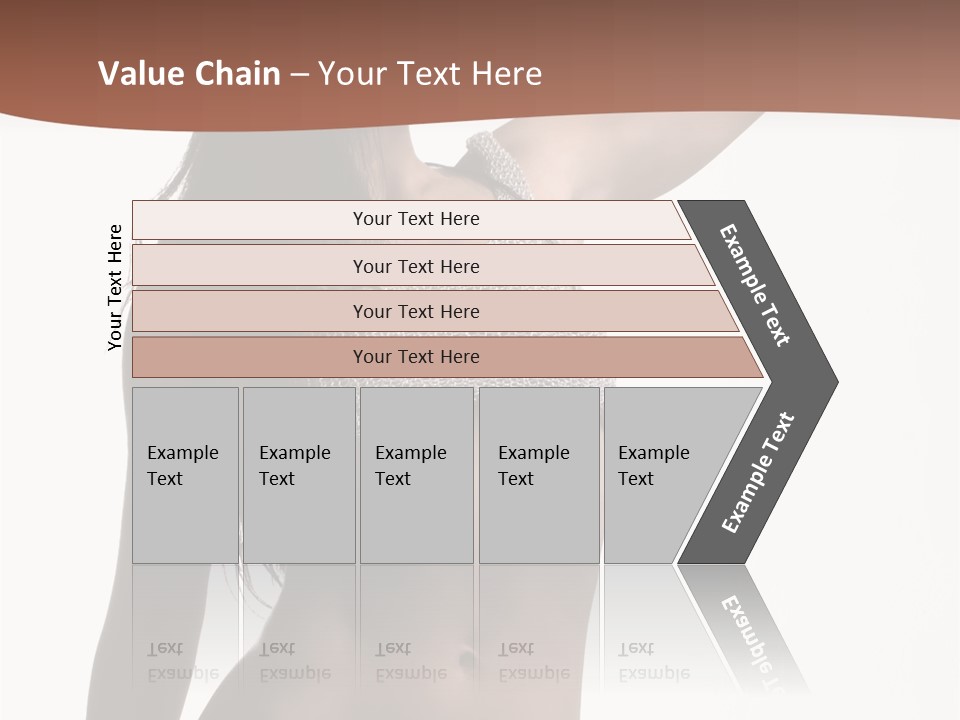Cap Striping Breast PowerPoint Template
