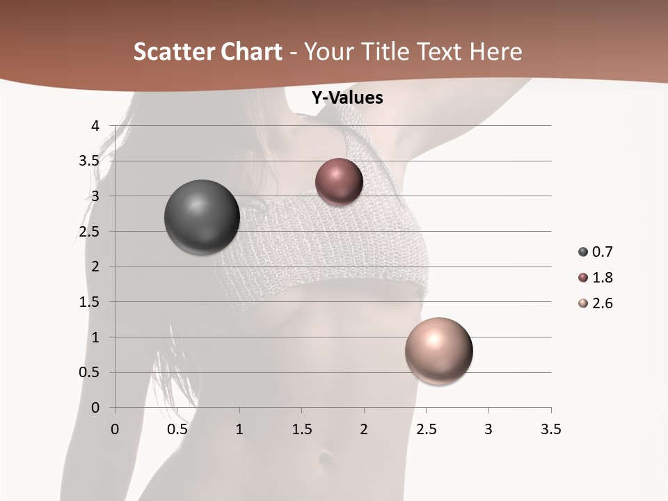 Cap Striping Breast PowerPoint Template