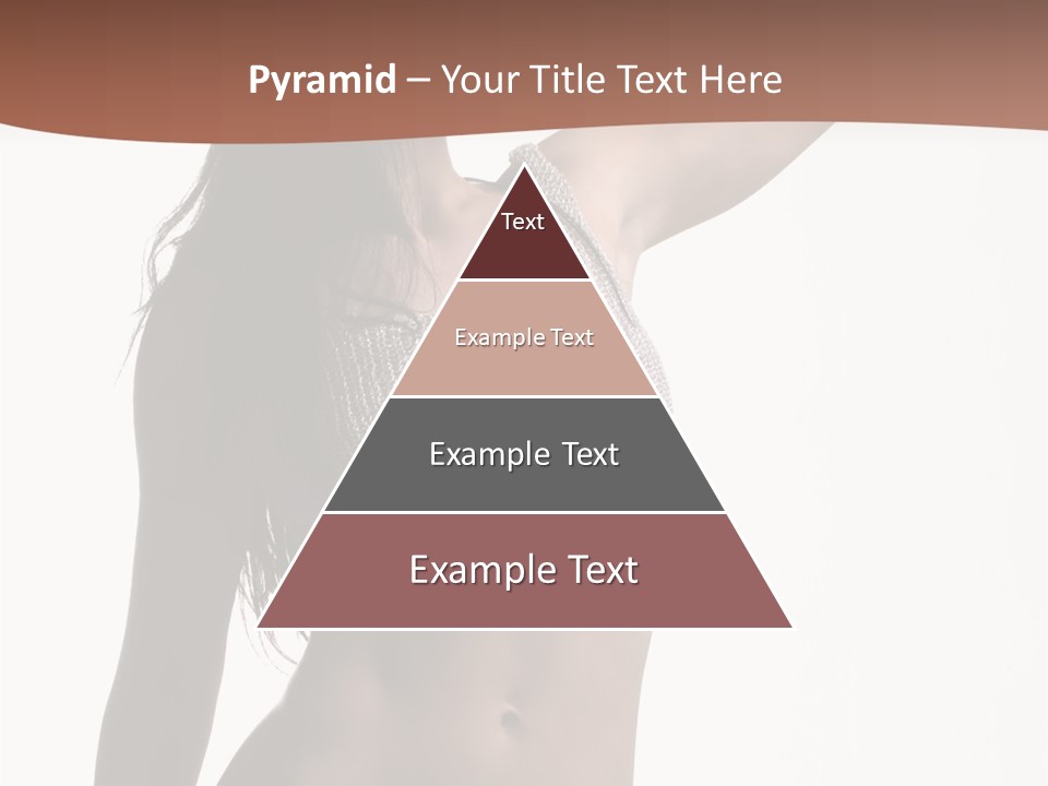 Cap Striping Breast PowerPoint Template