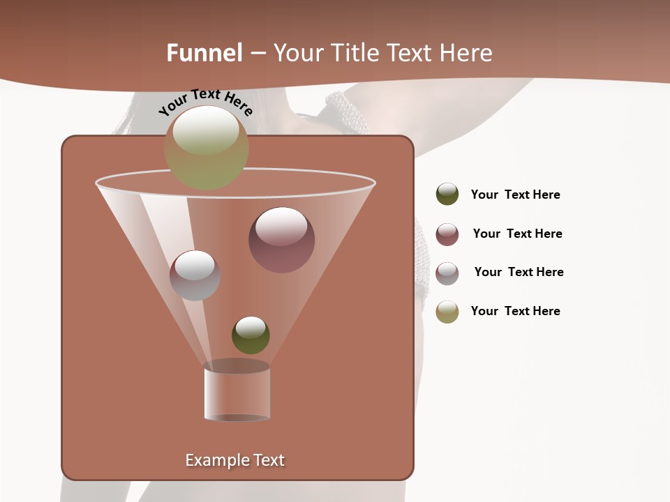 Cap Striping Breast PowerPoint Template
