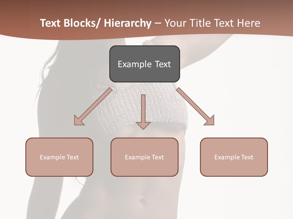 Cap Striping Breast PowerPoint Template