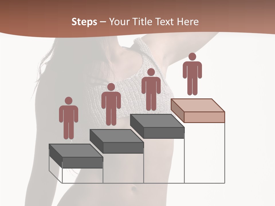 Cap Striping Breast PowerPoint Template