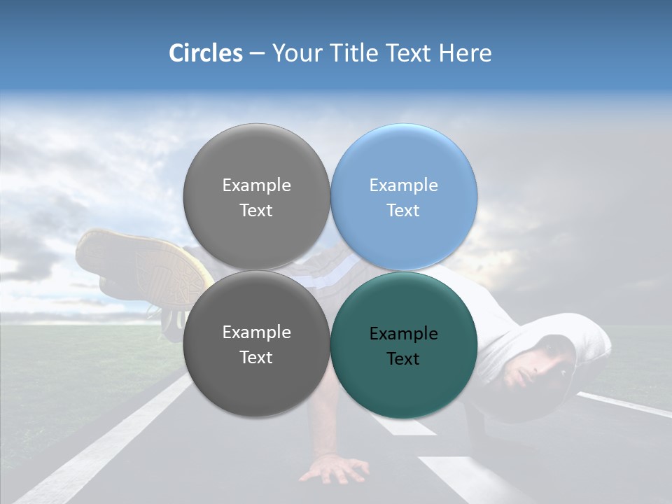 Sport Game Man PowerPoint Template