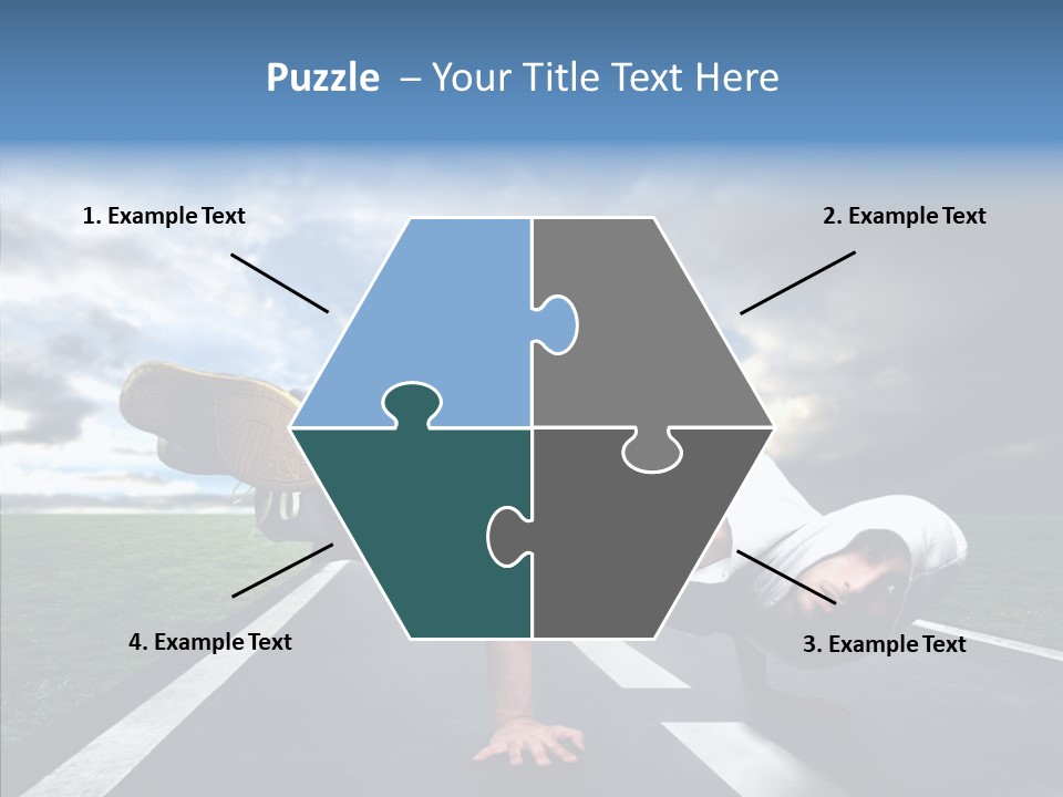 Sport Game Man PowerPoint Template