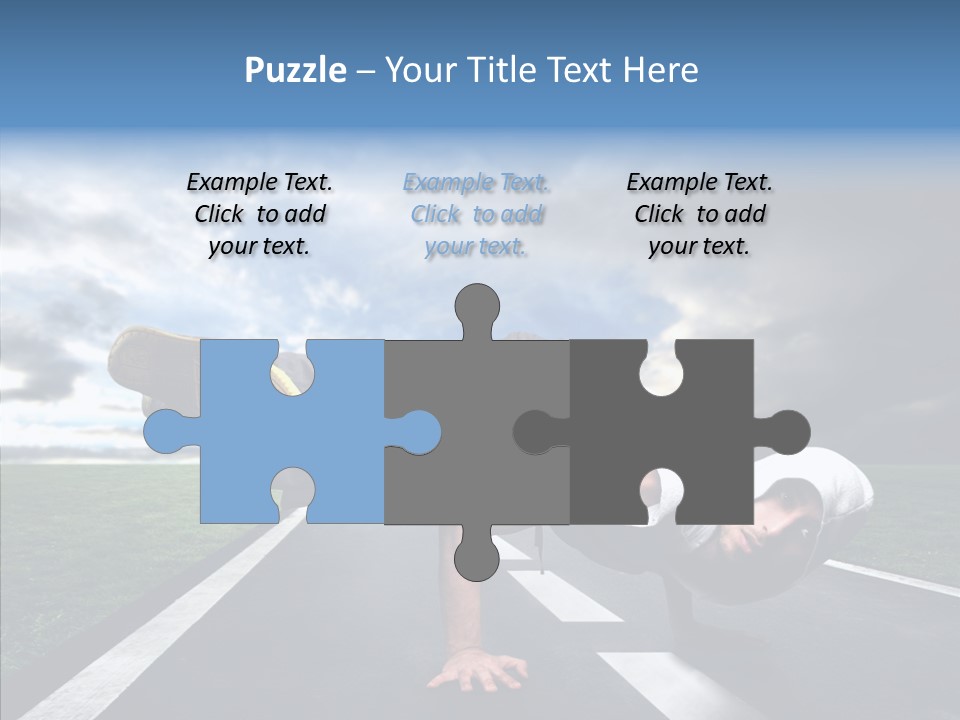 Sport Game Man PowerPoint Template