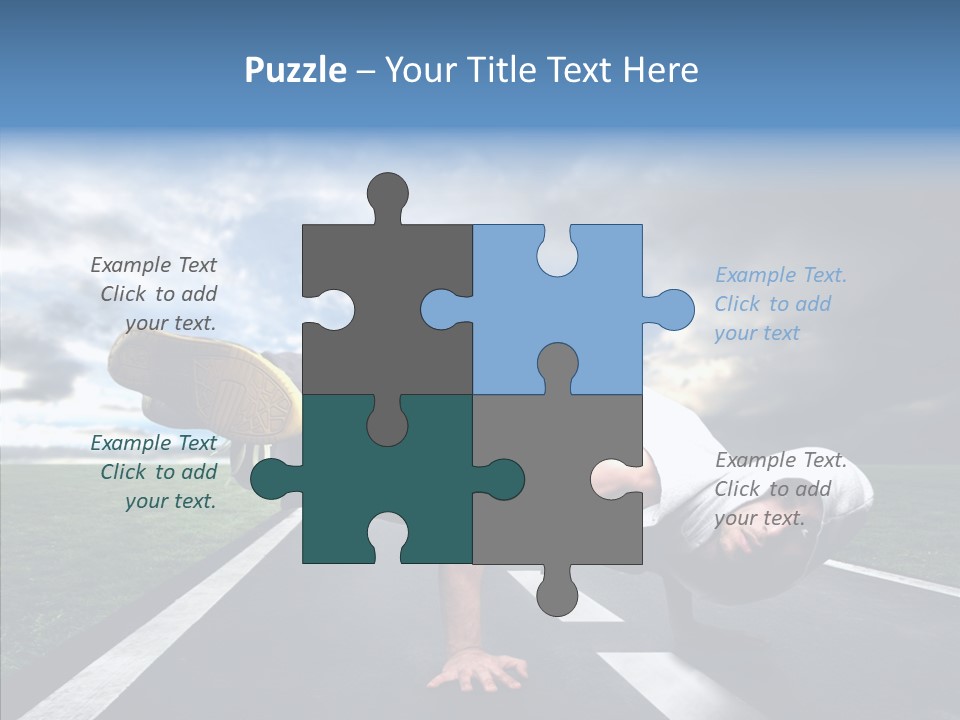 Sport Game Man PowerPoint Template