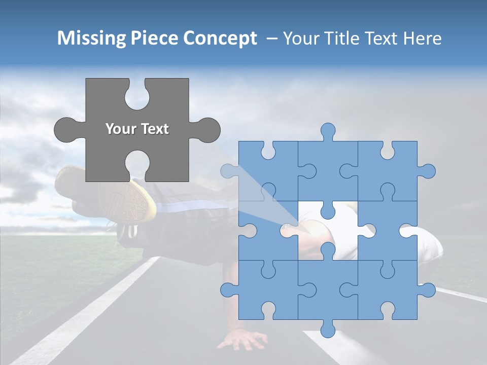 Sport Game Man PowerPoint Template