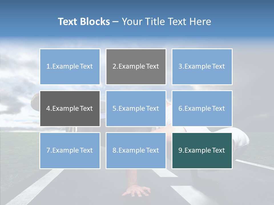 Sport Game Man PowerPoint Template