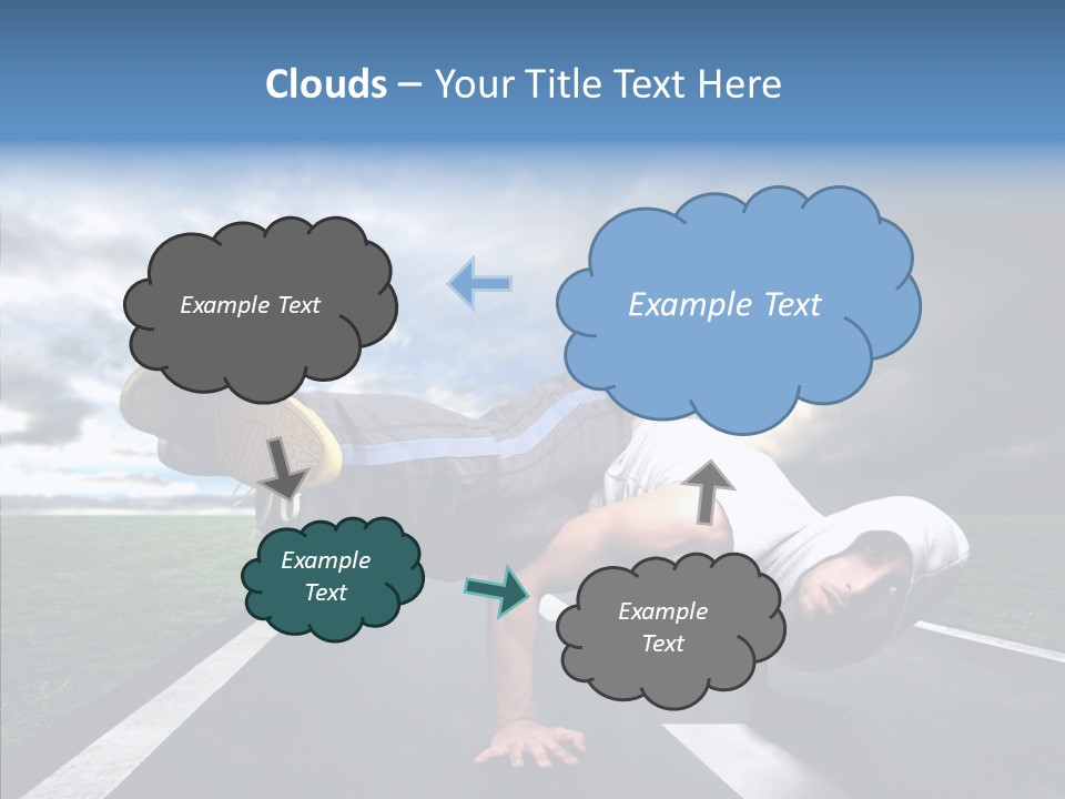Sport Game Man PowerPoint Template
