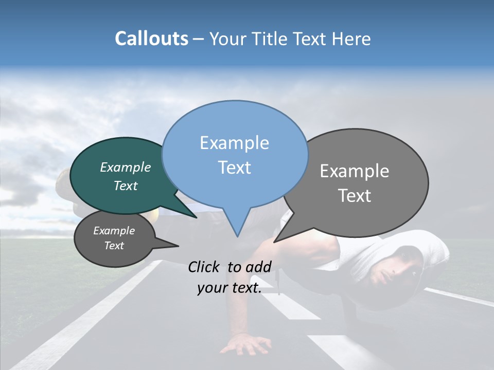 Sport Game Man PowerPoint Template