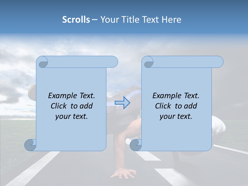 Sport Game Man PowerPoint Template