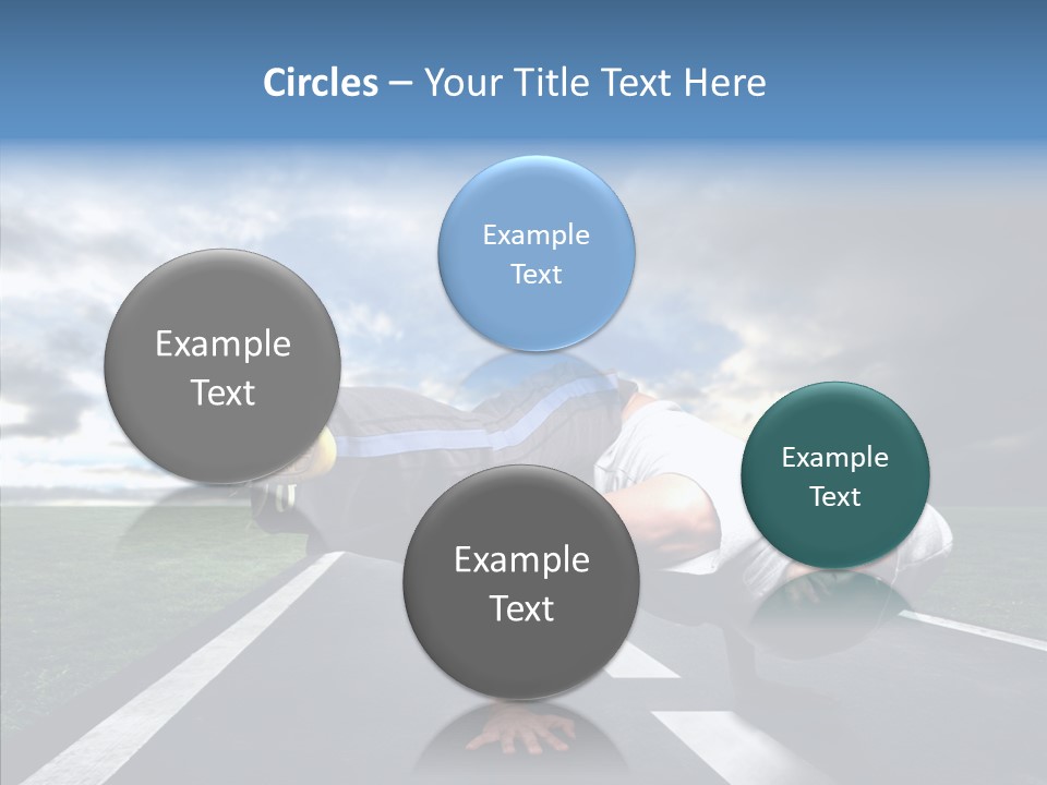 Sport Game Man PowerPoint Template