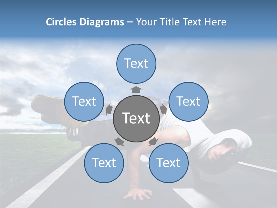 Sport Game Man PowerPoint Template