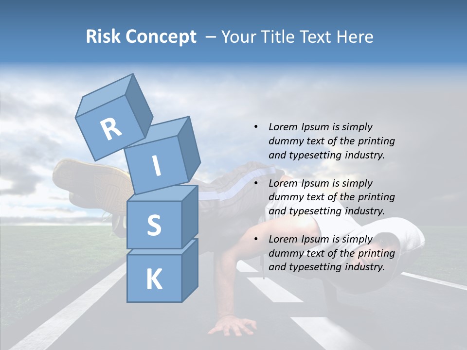 Sport Game Man PowerPoint Template