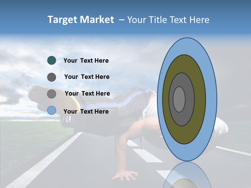 Sport Game Man PowerPoint Template